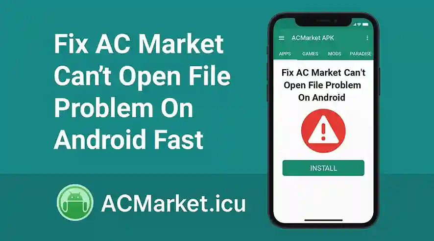 Fix AC Market Can’t Open File Problem On Android Fast