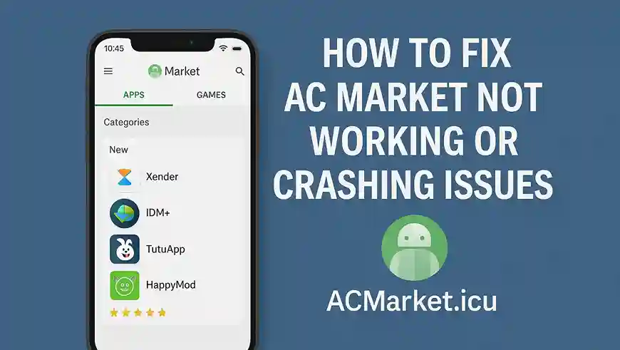 How to Fix AC Market Not Working or Crashing Issues