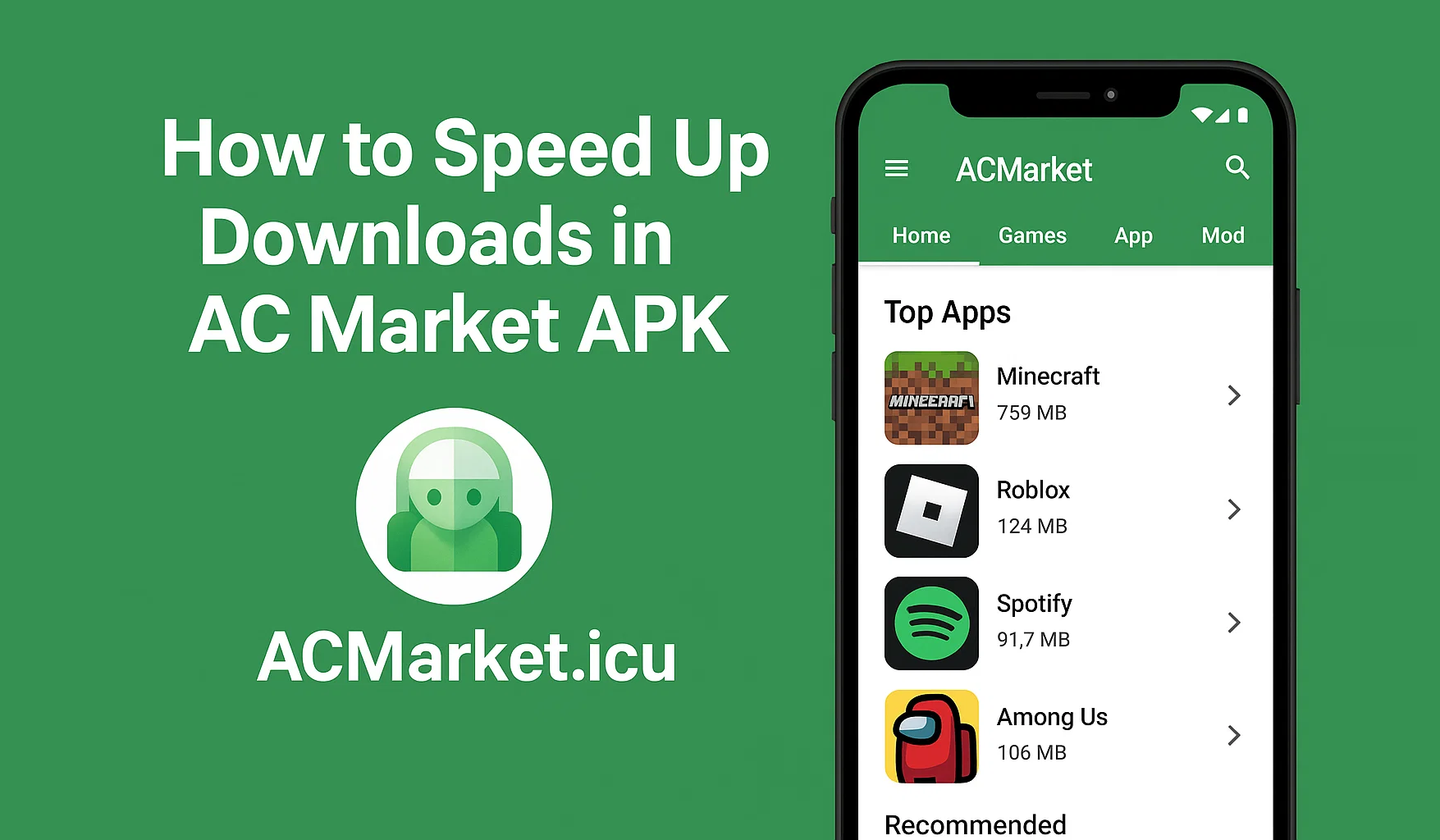 How to Speed Up Downloads in AC Market APK