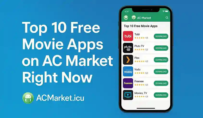 Top 10 Free Movie Apps on AC Market Right Now