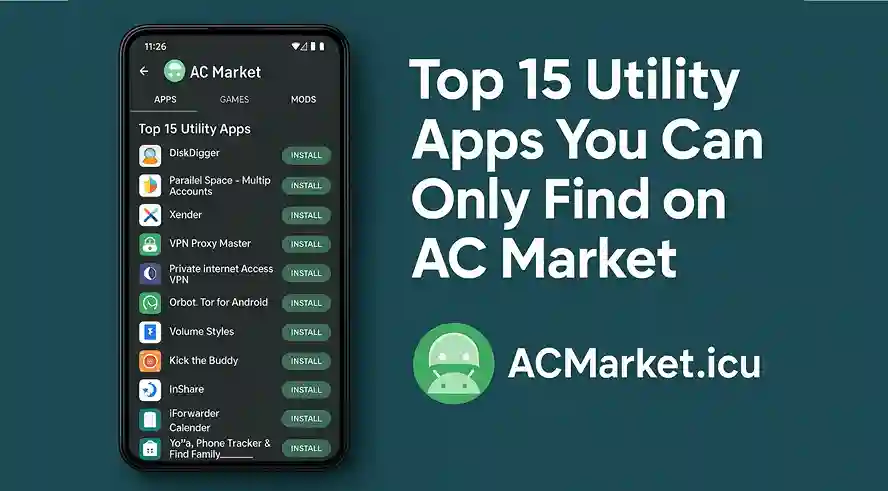 Top 15 Utility Apps You Can Only Find on AC Market